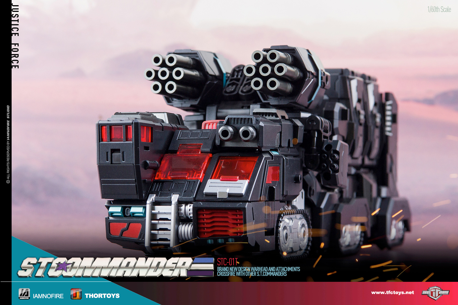 TFC Toys STC-01T Dark Savior Commander Toy Photography by